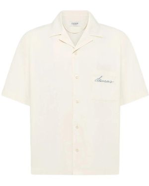 Laneus Short Sleeve Shirts - White