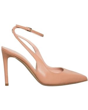 Ninalilou Schoenen ,Leer Slingback Sandaal - Roze