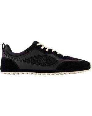 Tory Burch Schoenen ,Zwart ,Polyester Field Sneaker