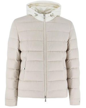 Eleventy Down Jackets - Grey