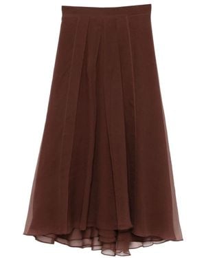 Brunello Cucinelli Maxi Skirts - Bruin