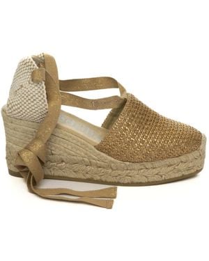 Espadrilles Wedges - Metálico