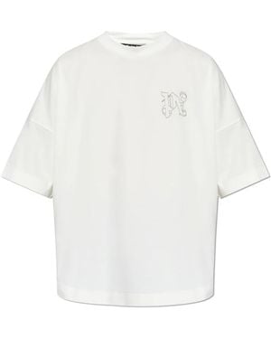 Palm Angels T-Shirts - White
