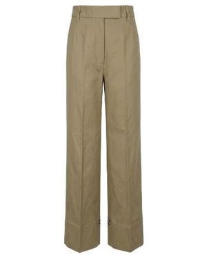 Thom Browne Wide Trousers - Natural