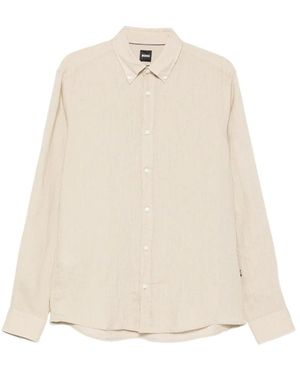 BOSS Casual Shirts - Natural