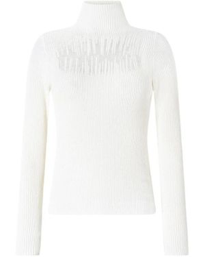Genny Truien & Vesten ,Wit ,Wol Sweaters