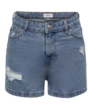 ONLY Denim Shorts - Azul