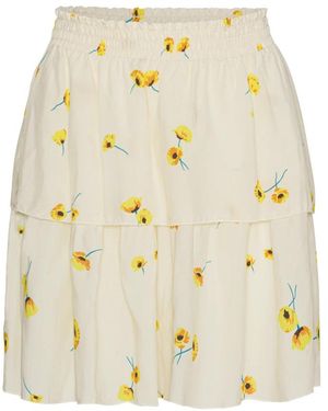 American Dreams Rokken ,Sally Short Skirt - Metallic