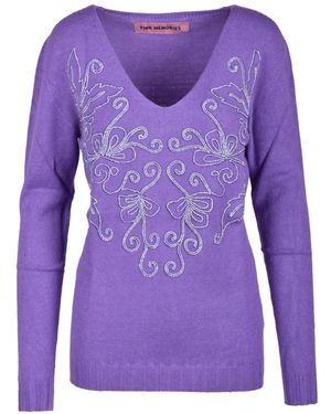 Pink Memories Maglione morbido - Viola