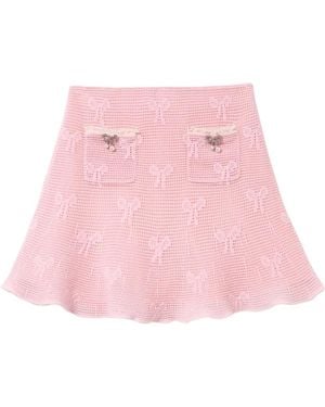 Self-Portrait Short Skirts - Rosa