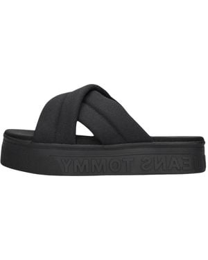 Tommy Hilfiger Sliders - Black