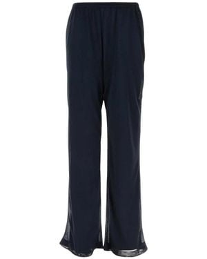 Ferragamo Wide Trousers - Blue