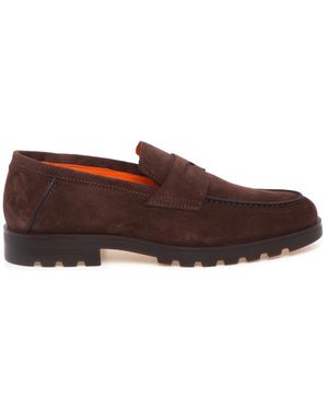 Santoni Loafers - Brown