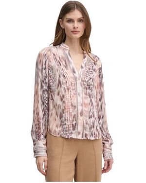 Guess Bedrukt Shirt - Roze