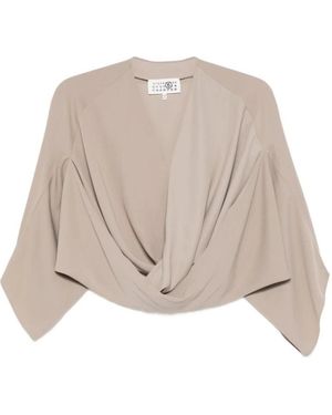 MM6 by Maison Margiela Blouses - Natural