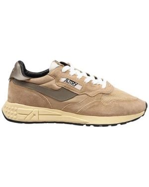 Autry Washed Ante Sneaker - Natur