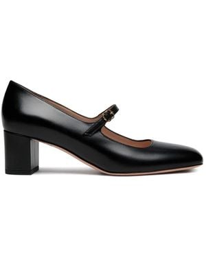 Bally Schoenen ,Zwart ,Leer Pumps