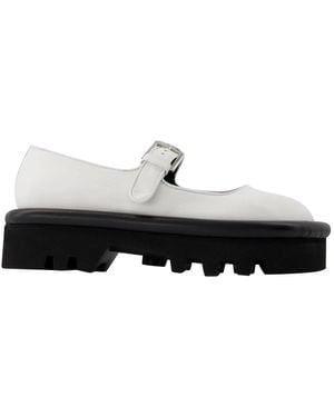 JW Anderson Bumper Chunky Flats - Black