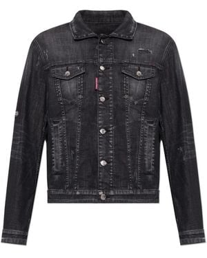 DSquared² Denim Jackets - Negro
