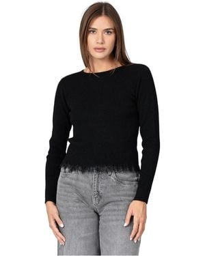 Kocca Round-Neck Knitwear - Black