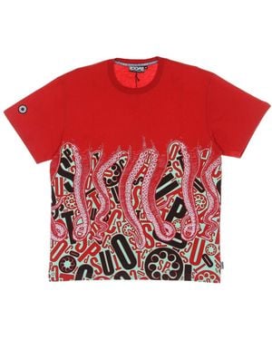 Octopus T-Shirts - Red