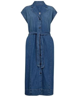 Mos Mosh Shirt Dresses - Blue
