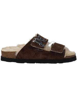 Palm Angels Sliders - Marrone