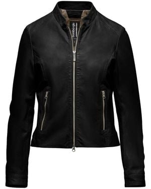 Bomboogie Leather Jackets - Negro