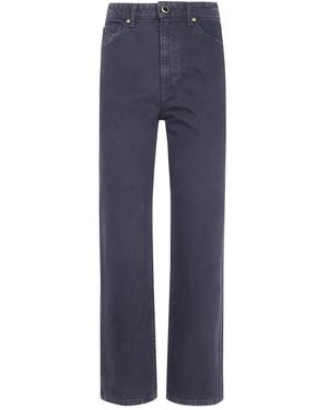 KHAITE Straight Jeans - Azul