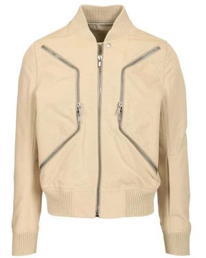 Rick Owens Bomber Jackets - Natural