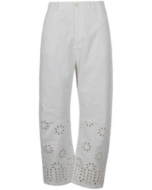 Jovonna London Cropped Trousers - Gris