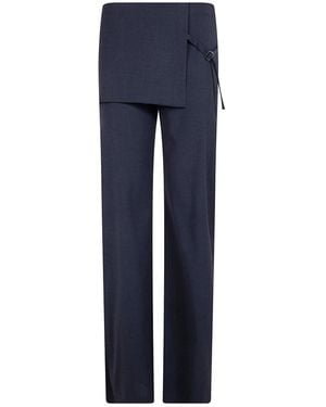 Paloma Wool Straight Trousers - Blue