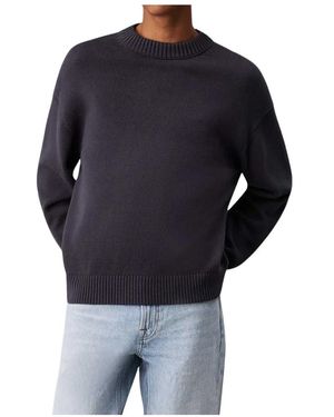 Calvin Klein Round-Neck Knitwear - Black