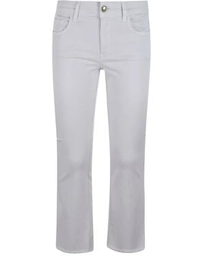 Fay Straight Trousers - Gris