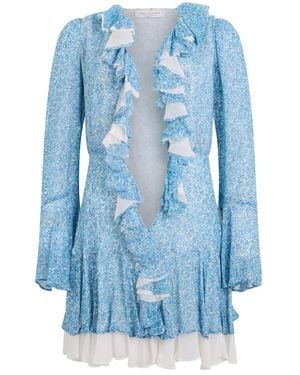 Philosophy Di Lorenzo Serafini Short Dresses - Blue