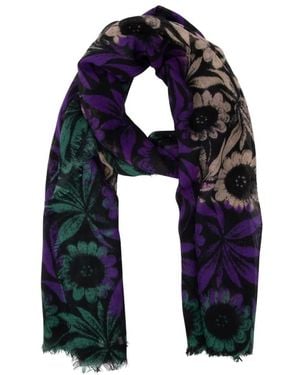 Dries Van Noten Silky Scarves - Blu