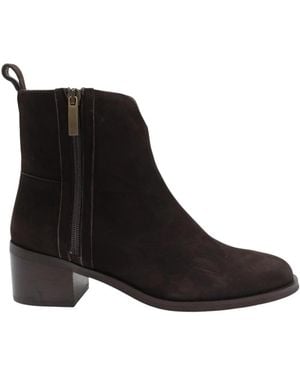 DONNA LEI Heeled Boots - Black