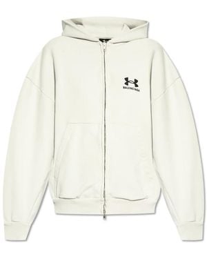 Balenciaga Zip-Throughs - White