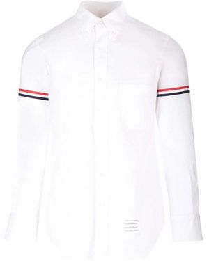 Thom Browne Casual Shirts - White