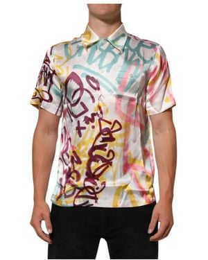 Dolce & Gabbana Short Sleeve Shirts - Rojo