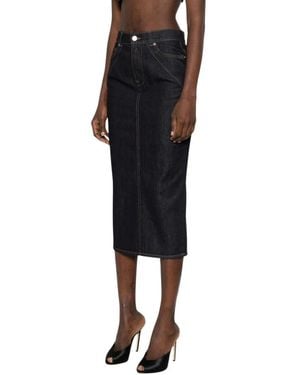 Givenchy Denim Skirts - Negro