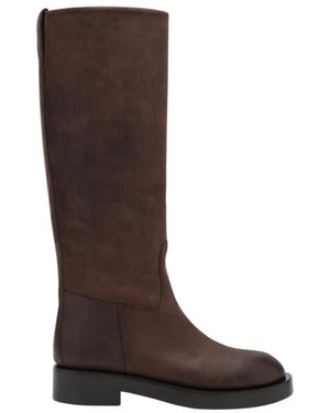 Paris Texas High Boots - Brown