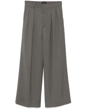 Wardrobe NYC Wide Trousers - Grigio