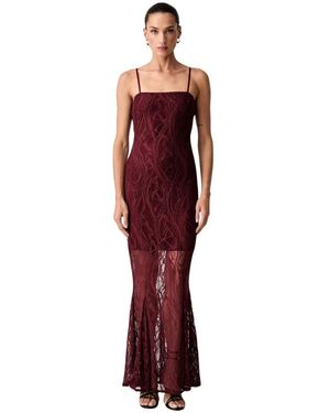 Guess Evelyn Maxi Jurk - Rood