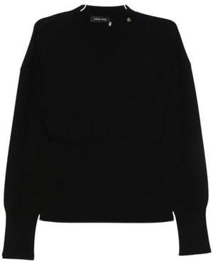 Anine Bing Turtlenecks - Negro