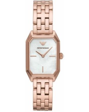 Armani Oro rosa orologio in acciaio - Metallizzato