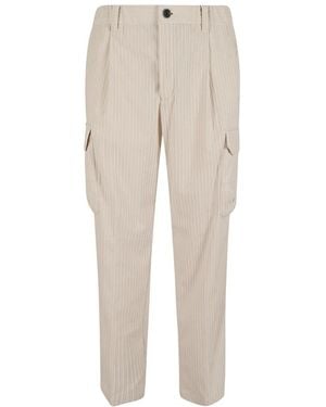 Herno Straight Trousers - Neutro