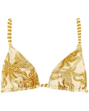 Eres Badmode ,Hamac Triangle Bikini Top - Geel