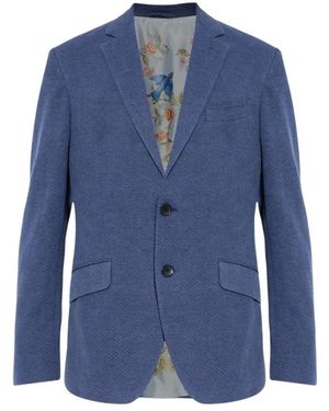 Etro Jassen ,Blauw ,Single-Breasted Blazer