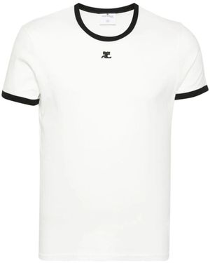 Courreges T-Shirts - White